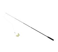 Jectse Baguette Teaser Papillon, Jouet Interactif de Canne à Pêche Papillon, Tige Extensible Légère pour Les Jeux en Plein Air des Enfants