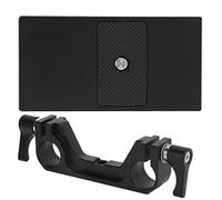 Jectse Battery -Adaptor Plate Light Aluminium Alliage F970 Plaque pour Le Temps D'enregistrement prolongé Plate de Batterie de Caméra de Connexion DC pour Les Appareils Photo Monitore Photographe
