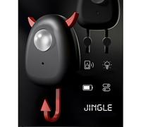 Jectse Belle Suppression de la Langue de Départ pour Les Magasins avec Une Construction ABS Efficace (Black)