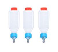 Jectse Biberon d'agneau, Bouteille de Lait Réutilisable en Plastique de 500 ML, Biberon Suspendu d'agneau Lavable pour Agneaux, Chèvres, Moutons, Mangeoire à Lait Suspendue Portable