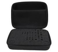 Jectse Boîte de Rangement de Batterie, Support de Stockage D'organisateur de Batterie Dur à L'épreuve du Choc pour AA AAA C D 3V 9V Batteries et Testeur