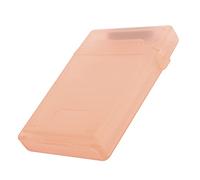 Jectse Boîte de Roulement de Disque Dur Matériau ABS ABS Materif (Rouge)