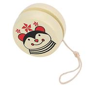 Jectse Boule Yoyo en Bois, Motif de Dessin Animé, Sûr, Durable, éducative et Amusant (Décor)
