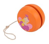 Jectse Boule Yoyo en Bois, Motif de Dessin Animé, Sûr, Durable, éducative et Amusant (Princesse Orange)