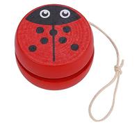 Jectse Boule Yoyo en Bois, Motif de Dessin Animé, Sûr, Durable, éducative et Amusant (Tapez B)