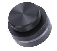 Jectse Bouton de Contrôle du Volume avec Lumière RVB, Bouton de Volume Filaire Bluetooth 2,4 G USB C, Contrôleur Multimédia avec Retourneur de Page et Fonction de Sourdine à une Touche