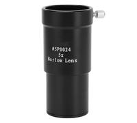 Jectse Braillant 5X Barlow Lens for Telescope Eyesap, Optique en Verre D'astronomie avec Revêtement HD pour Voir Les Corps Célestes comme la Lune, la Vénus, Saturne