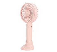 Jectse Bureau Portable électrique - Ventilateur de Nuit avec un Ajustement de L'énergie éolienne à 3 Cours pour un Petit Ventilateur USB USB pour Regarder des Films/Détente, Vert/Rose/Blanc /