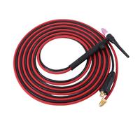 Jectse Buse de Soudage Tig, Torche Tig Tig 150A WP17V, avec Tuyau D'air Rouge, Connecteur Rapide 35-50 mm², pour ARC200 MIG200 MIG250 ARC205 PRO MIG205 PRO.