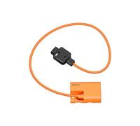 Jectse Câble d'alimentation D Tap to Power, Technologie de Décodage Complète 14,8 V pour R5 II R6 R5 Mark II IV 7D 80D 90D XC10 XC15, Prise Rotative Flexible à 180° et Nylon tressé