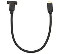 Jectse Câble D'extension USB 3.1 Type C, Câble de Données plaqué Or USB C Mâle à Femelle de 0, Charge Rapide 10 Gbit/s, avec Trou de Vis de Montage sur Panneau, pour 12 Pouces et