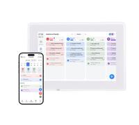 Jectse Calendrier Numérique et Tableau des Tâches de 10,1 Pouces, écran Tactile Interactif avec 32 Go de Mémoire, Calendrier Numérique Intelligent WiFi avec Système de Récompenses de (#1)