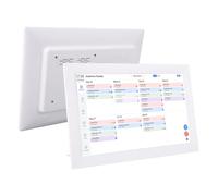 Jectse Calendrier Numérique WiFi de 13,3 Pouces, Calendrier électronique Intelligent avec Synchronisation des Horaires Familiaux, Plans de Repas, Tableau des Tâches, avec Retouche Photo (Prise UE)