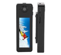 Jectse Caméra Corporelle avec Enregistrement Audio et Vidéo, Enregistreur Vidéo Portable HD 1080P, Caméscope de Poche Magnétique D'enregistrement en Boucle pour Le Cyclisme des Gardes