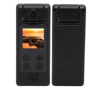 Jectse Caméra Corporelle de Police 4K HD, Prise en Charge de la Carte Mémoire 256 Go, Caméra Corporelle WiFi Portable, Vision Nocturne Caméra étanche Portée sur Le Corps, GPS pour Les