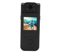 Jectse Caméra Corporelle Magnétique, Enregistreur Vidéo Portable L19 4K Ultra HD avec écran IPS de 1,5 Pouces, Clip Arrière, Caméra Portable Rechargeable de 1400 MAh pour Le Cyclisme,