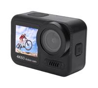 Jectse Caméra d'action étanche 4K 60FPS, Caméra de Sport WiFi 64MP avec Grand Angle 150°, écran Tactile 2,0 Pouces, Mémoire 32 Go pour la Plongée et Le Cyclisme