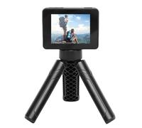 Jectse Caméra de Pouce, Grand Angle 1080P FHD 128 Go, étanche, Anti-secousse, Caméra d'action Divisée avec Trépied D'application, pour Le Cyclisme en Plein Air, la Randonnée, la Vie des (Black)