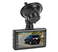 Jectse Caméra de Tableau de Bord 4K Avant et Arrière 1080P avec écran de 3,0 Pouces, Contrôle par Application WiFi 2,4 G, Capteur G, Enregistrement en Boucle pour Les Navetteurs, Les