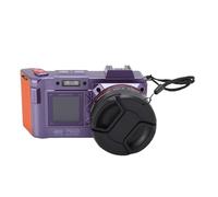 Jectse Caméra DSLR à Double écran 4K 70MP avec Zoom 50x, Mode de Prise Continu, Câble de Charge Portable, Cinéastes (Violet)