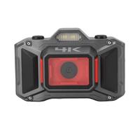 Jectse Caméra Numérique 4K 48MP LED Flash Polvalerie Fonction de Minuterie Caméra Portable pour Les Voyageurs et Les Vloggers Inclus Sangle à Main (Black)