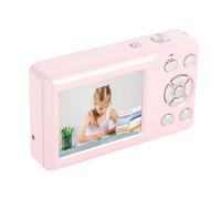 Jectse Caméra Numérique 4K 64MP avec AF Autofocus et 18x Zoom Numérique pour Les Voyages et Le Mariage, Caméra D'écran Anti-Shake 2,4 Pouces pour Les Amateurs de Photographie (Rose)