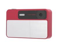 Jectse Caméra Numérique à écran de 2,4 Pouces 48MP Double Lens Caméra Selfie avec Voiture de beauté Compacte et Lanière de Conception élégante Incluse (Rouge)