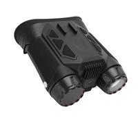Jectse Caméra Numérique Binoculars, écran TFT 2,4 Pouces 16x Zoom Numérique 4K Vidéo 48MP Photo, Binoculaires de Vision Nocturne à Tête Portable Portable pour L'observation des Oiseaux, (Black)