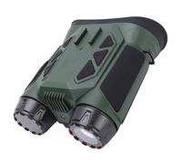 Jectse Caméra Numérique Binoculars, écran TFT 2,4 Pouces 16x Zoom Numérique 4K Vidéo 48MP Photo, Binoculaires de Vision Nocturne à Tête Portable Portable pour L'observation des Oiseaux, (Green)