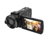 Jectse Caméra Vlogging 2K, Caméra à écran Tactile Rotatif IPS de 3 Pouces avec Télécommande, Enregistreur de Caméra Autofocus à Zoom Numérique 16X Anti-secousse 30MP pour Les Voyages en
