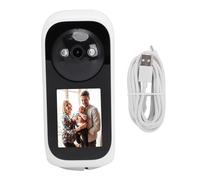 Jectse Caméras de sécurité 2K Intérieures et Extérieures, écran HD de 2,8 Pouces, Détection Humaine Intelligente et Conversation Bidirectionnelle avec Détection de Mouvement AI,