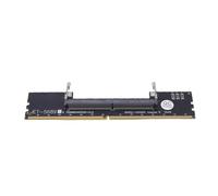 Jectse Carte Adaptateur DDR5 U-DIMM vers So DDR5 RVS, Convertisseur de Mémoire d'Ordinateur Portable vers Ordinateur de Bureau pour la Maintenance des Réparations Informatiques