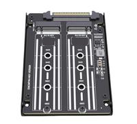 Jectse Carte Adaptateur M.2 NVME vers U.2, Convertisseur PCIE 4.0 4X M. 6 Gbps Haute Vitesse avec Conception à Cadre pour Une Dissipation Thermique Efficace, Prise en Charge de