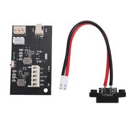 Jectse Carte D'alimentation 12 V 3 A, Remplacement du Bloc D'alimentation de Type C pour Console VA1 VA15, avec Conception Compacte et Interrupteur de Réglage de la Tension