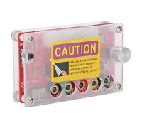 Jectse Carte d'alimentation ATX avec Bouton de Tension Réglable pour Le Composant électronique de la Carte de Séparateur de Puissance MCU, Red ATX 20/24-PIN pour MCU, LED LUMES