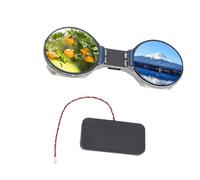 Jectse Carte de Développement LCD à Double œil de 1,28 Pouces, Processeur S3 WiFi Bluetooth 5 Dual Core 240 MHz, avec Deux écrans LCD de 1,28 Pouces 240 X 240, pour Son Interactif