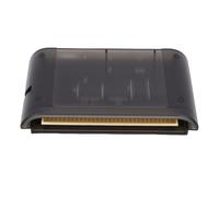 Jectse Carte de Jeu Adaptée à la Console de Jeu Rétro Mega Drive, Cartouche de 4000 en 1 avec Petite Carte Mémoire de 8 Go, Extension de Stockage, Large compatibilité (Noir translucide)