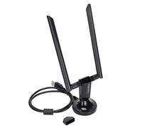 Jectse Carte de Réseau sans Fil à Double Bande Ultra Fast 1200 Mbit/S, 2 Antennes Externes 5DBI pour Une Meilleure Résistance du Signal, Un Cryptage WPS Simple et Sûr, Une Bouche et Un Jeu pour /