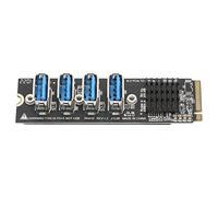 Jectse Carte D'extension de la Carte Graphique de M.2 à PCIe avec Conception de Plancher Renforcée, Transmission de Signal Efficace pour OS X,