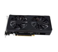 Jectse Carte Graphique de Jeu, Carte Vidéo Discrète 6 Go 192 Bits PCIe 3.0 avec Double Ventilateur de Refroidissement et de Traçage, pour Ordinateur de Bureau de Jeu 1080p 2K