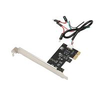 Jectse Carte PCIe de Commutateur de Réinitialisation de L'ordinateur WiFi Facile à Utiliser avec BT Connexion Compatible | Télécommande | Carte de Port PCIe X1 pour PC de Bureau