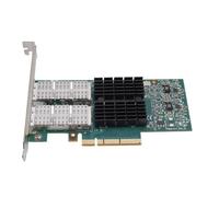 Jectse Carte Réseau 40GBE 2 Ports Faible Latence pour la Fibre Optique, 10 Go de Carte PCIe Ethernet avec Puce, Double Carte Portuaire SFP, pour la Transmission de Big Data
