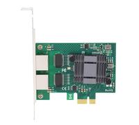 Jectse Carte Réseau du Dual Port Gigabit PCIe X1 RJ45 pour 82575 Chipset -TernNet Carte High-Performance Chipset pour Red Hat Enterprise Freeprise MultiSy System Prise