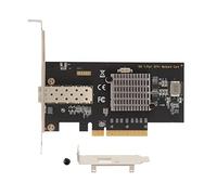 Jectse Carte Réseau SFP 10 Go de 10 Go de PCI Express X8-Plug avec 82599 Chipset, Adaptateur Réseau PCI E pour, Idéal pour Les Mises à Niveau du Serveur