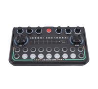 Jectse Carte Son en Direct, Contrôle D'éclairage Intelligent Multi Effets Changeur Sound Board Sound Board pour Podcast en Streaming en Direct, pour Les Victoires, pour OS X, pour iOS