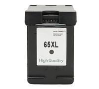 Jectse Cartouche d'encre de Remplacement, ABS 65xl Cartouche D 'Couleur Noire à Haut Rendu 5055 5052 5010 Deskjet 3755 2600 3752 2652 2655 2622 AMP 100 (H 65XLBK Noir)