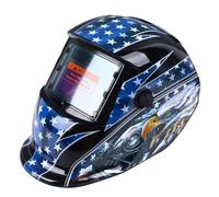 Jectse Casque de Soudage à l'obscurcissement Automatique, Hotte à Grande Ombre à énergie Solaire pour Arc Mig Tig, Noirceur Réglable, Confortable et Pratique, Excellents Performances, Vue