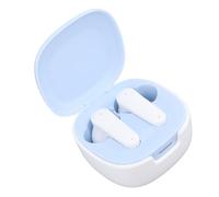 Jectse Casque de Traducteur BT sans Fil, Portable en Traduction de L'oreille avec Communication Multi-Langues, Rapide et Précis pour Une Utilisation Intérieure et Extérieure, en (Bleu et Blanc)