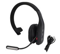 Jectse Casque pour Camionneur, Micro Antibruit AI, Casque sans Fil à Oreille Unique avec Touche Muette, pour Les Chauffeurs de Camion, Les Travailleurs à Distance, Le Centre D'appels