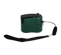 Jectse Chargeur à Manivelle USB, Lumière LED 5.5V 600mA, Chargeur d'urgence Portable, Générateur Manuel d'extérieur pour Randonnée Camping (GREEN)